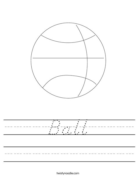 Basketball Worksheet