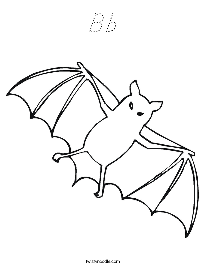 Bb Coloring Page