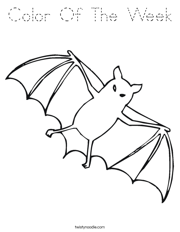 Color Of The Week Coloring Page