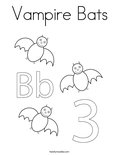 Vampire Bats Coloring Page