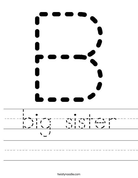 Tracing Letter B Worksheet