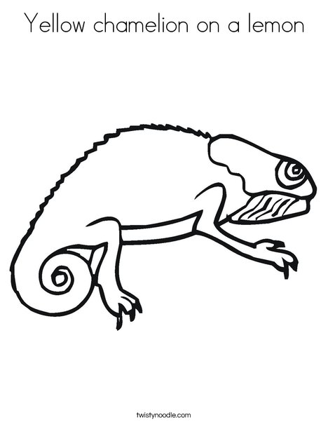Bearded Dragon Coloring Page