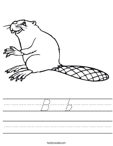 Beaver Worksheet