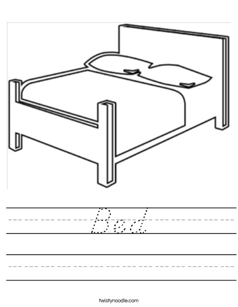 Bed Worksheet