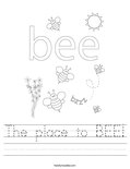 bees bees bees worksheet twisty noodle