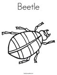 BeetleColoring Page