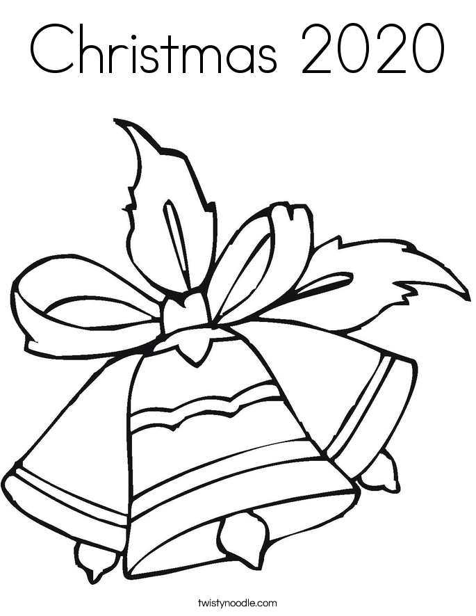 Christmas 2020 Coloring Page