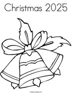 Christmas 2025 Coloring Page
