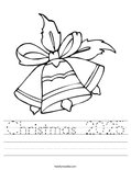 Christmas 2025 Worksheet