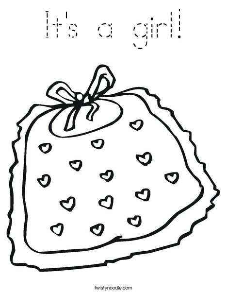 Bib Coloring Page