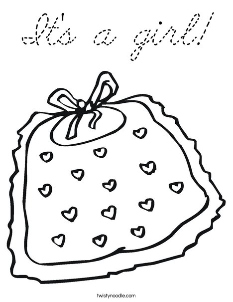 Bib Coloring Page