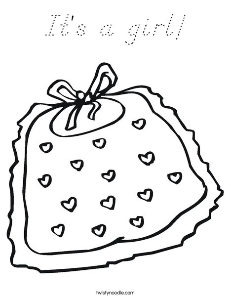 Bib Coloring Page