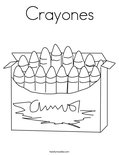 CrayonesColoring Page