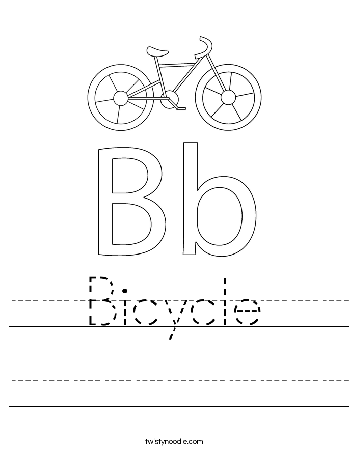 Bicycle Worksheet