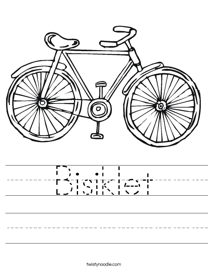 Bisiklet Worksheet