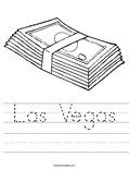 Las Vegas Worksheet
