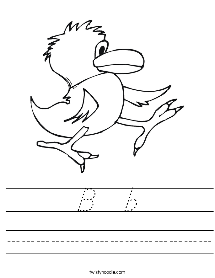 B  b Worksheet