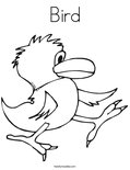 Bird Coloring Page