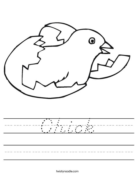 Bird Hatching Worksheet