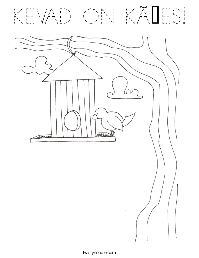 KEVAD ON KÄES! Coloring Page