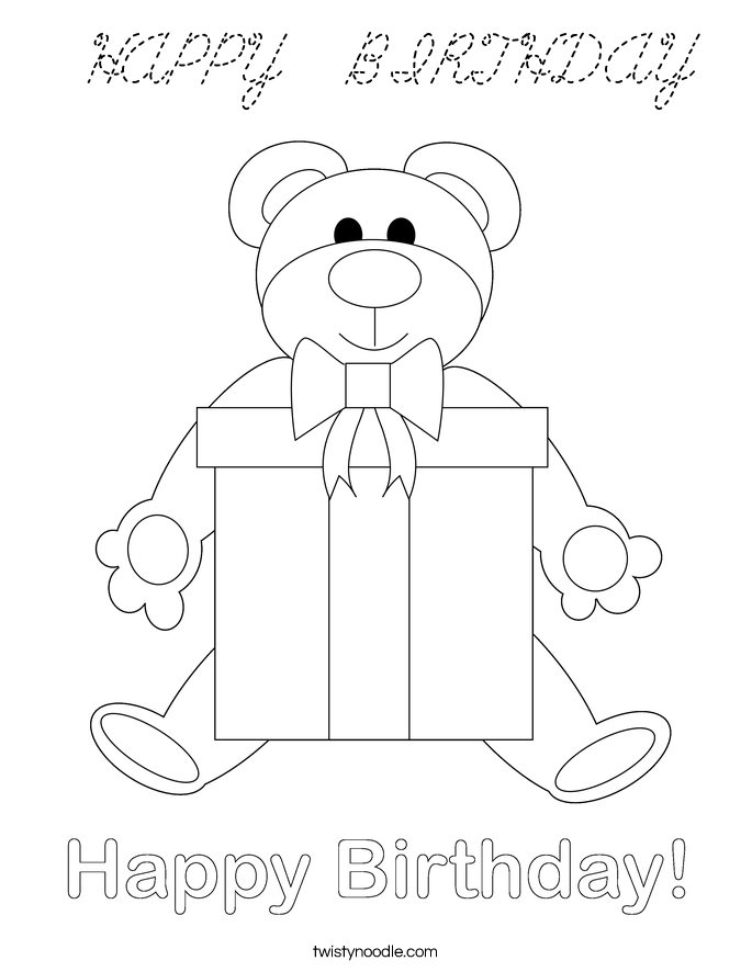  Coloring Page
