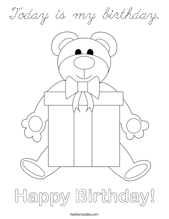  Coloring Page