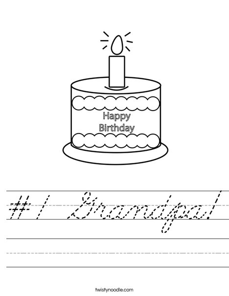 Happy Birthday  Worksheet