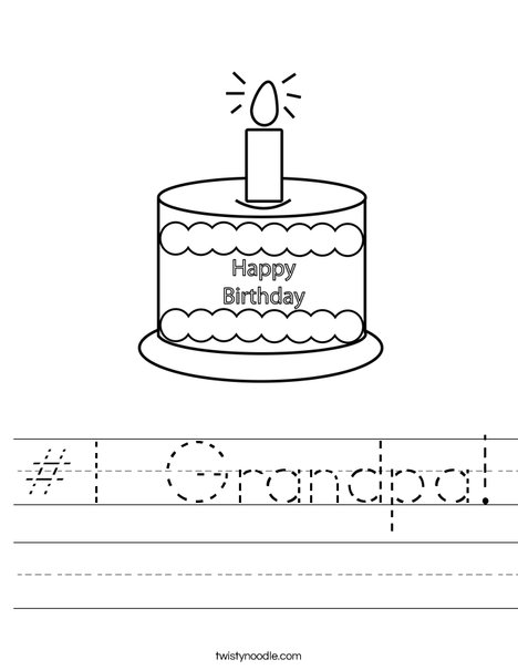 Happy Birthday  Worksheet