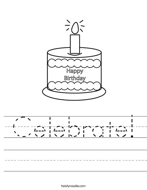 Happy Birthday  Worksheet