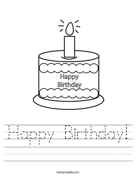 birthday-worksheets