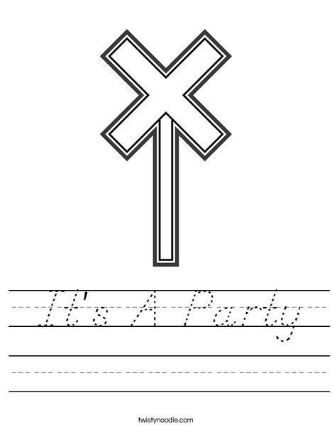 Train Crossing Worksheet