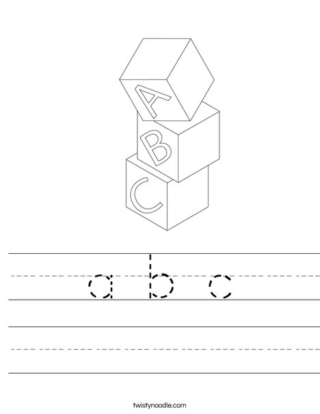 Blocks Worksheet