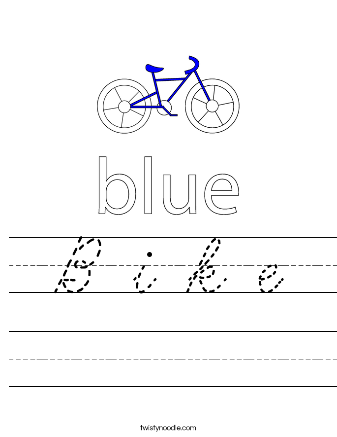 B i k e Worksheet