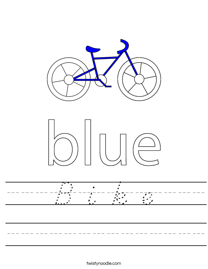 B i k e Worksheet