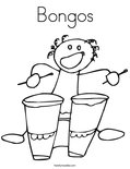 Bongos Coloring Page