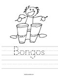 Bongos Worksheet