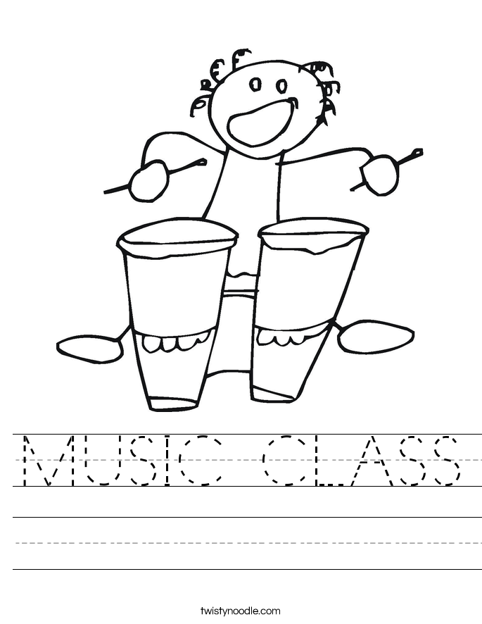 MUSIC CLASS Worksheet