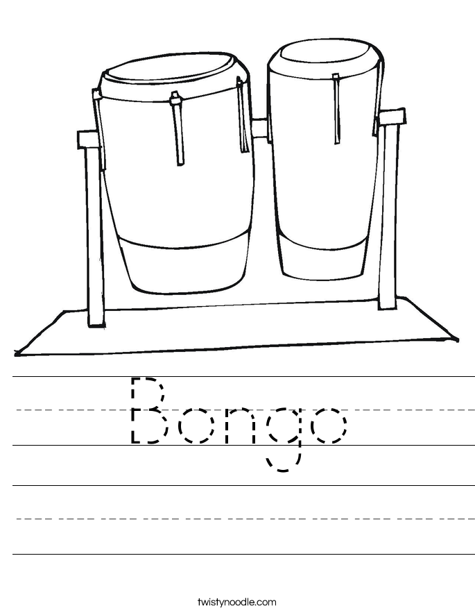 Bongo Worksheet