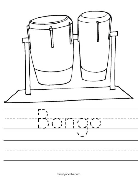 Bongos Worksheet