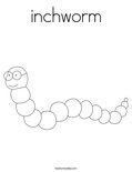 inchwormColoring Page