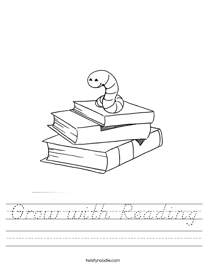 Grow with Reading Worksheet