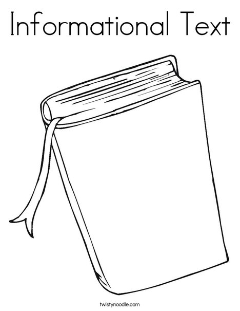 Book Coloring Page