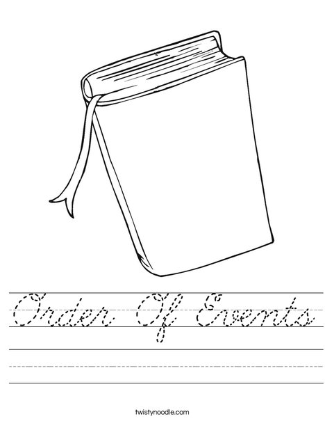 Book Worksheet