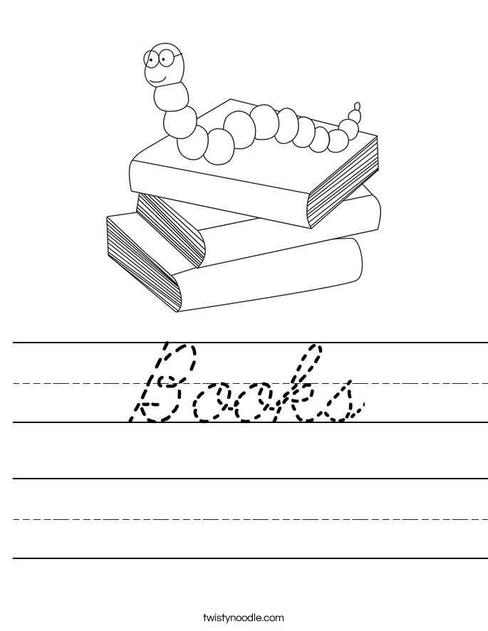 Books Worksheet