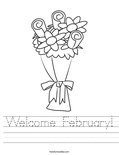 Welcome February! Worksheet