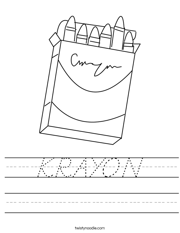 KRAYON Worksheet