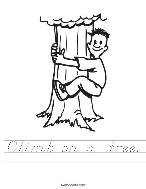 Climbing Worksheet