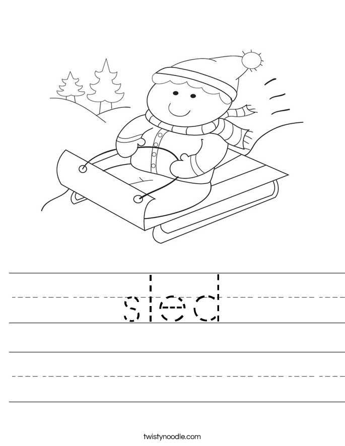 sled Worksheet