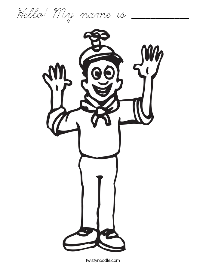  Coloring Page