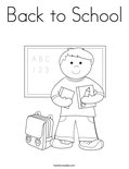 Back to SchoolColoring Page
